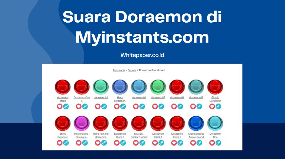 Suara Doraemon Di Myinstants.com 