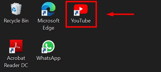 Cara Pasang Aplikasi Youtube Di Desktop Untuk Pc Shortcut Youtube