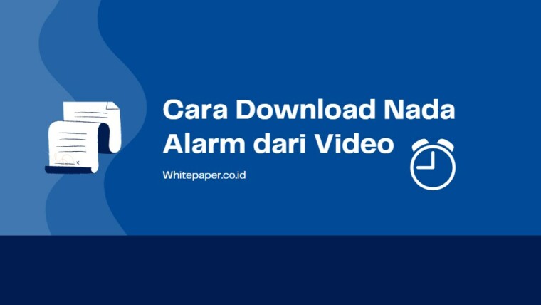 Cara Download Nada Alarm Dari Video Youtube