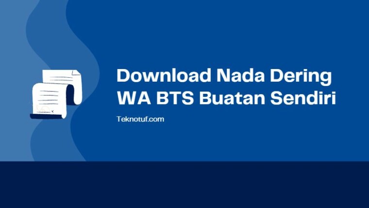 Download Nada Dering Wa Bts Buatan Sendiri