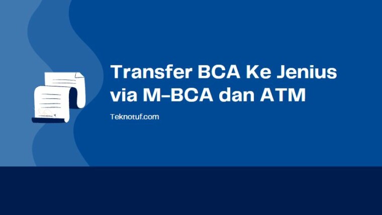 Cara Transfer Bca Ke Jenius Via Mobile Banking Dan Atm