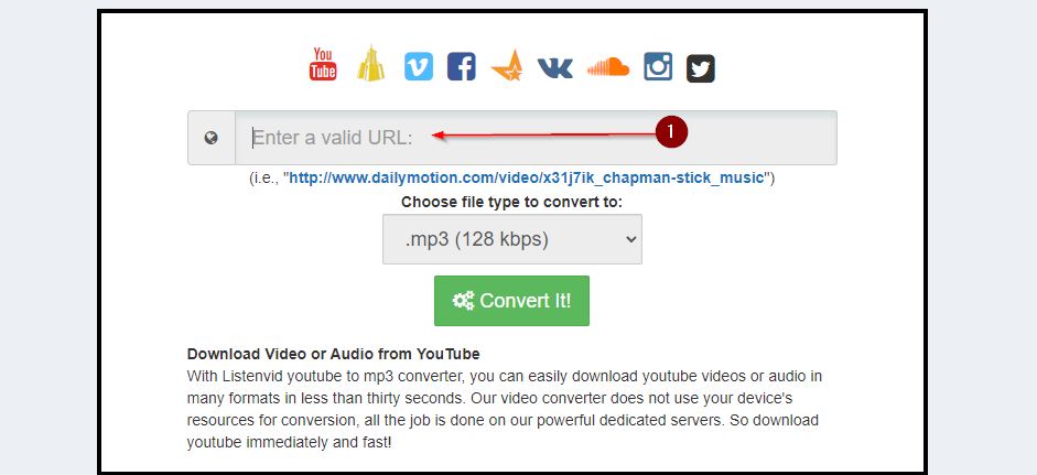 Cara Convert Url Youtube Di Listenvid