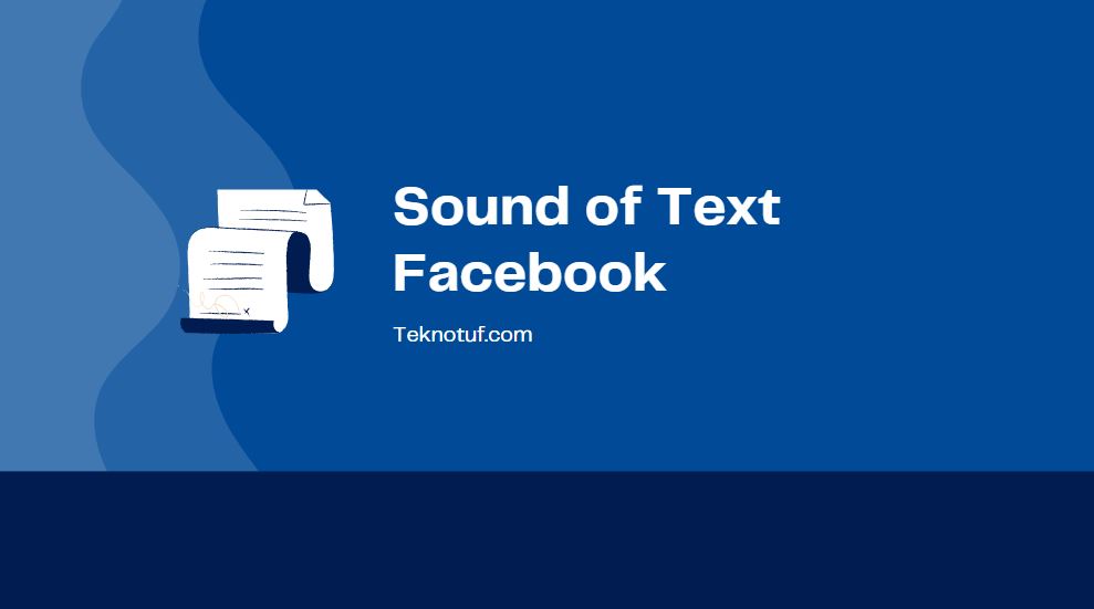 Cara Sound Of Text Untuk Notifikasi Facebook