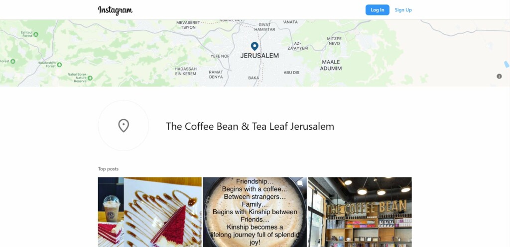 The Coffee Bean & Tea Laef Jerusalem